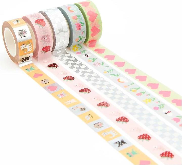 Actual product image Rico Design Tape Set Futschikato, Pixel FSC.300804