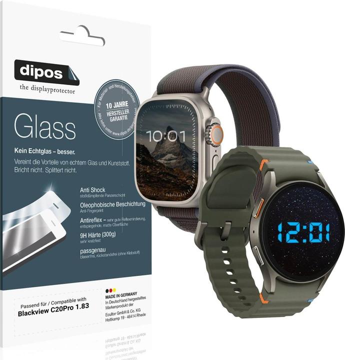 Produktbild Dipos Anti-Shock Displayschutz Matt 9H