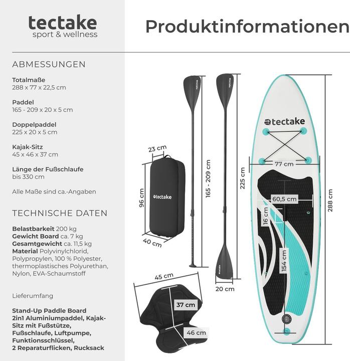 Actual product image tectake Zenon set (11'3")