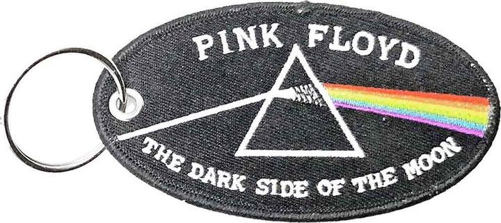 Pink Floyd Dark Side of the Moon Oval Black Border Schlüsselanhänger