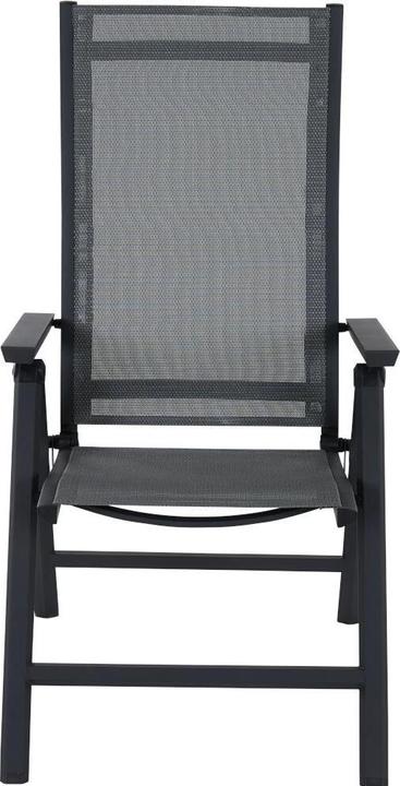 Produktbild Siena Garden Tauro Kl-Sessel, matt anthrazit Alu, Textilbezug royal-grey