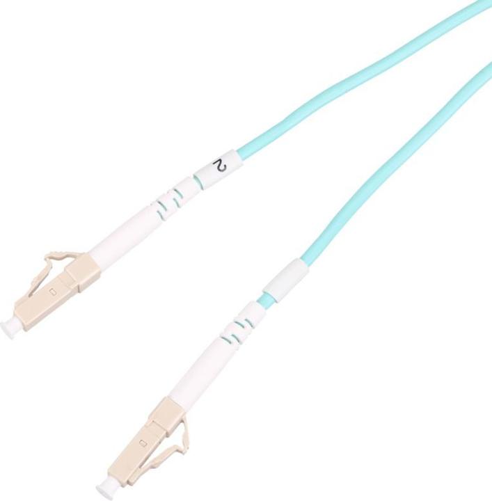 Produktbild Extralink LC/UPC-LC/UPC | Patchcord | Wielomodowy, OM3, Duplex, 3mm, 2m (S/UTP, CAT6e, 2 m)