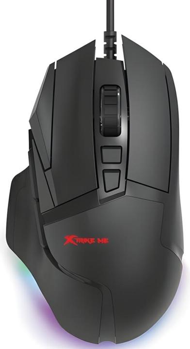 Actual product image Xtrike Me Mysz gamingowa przewodowa GM-520 czarny/black (Cable)