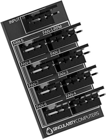 Image du produit Singularity Computers Hub Fan-Node 2x4 (SC-PWM-N-2x4)