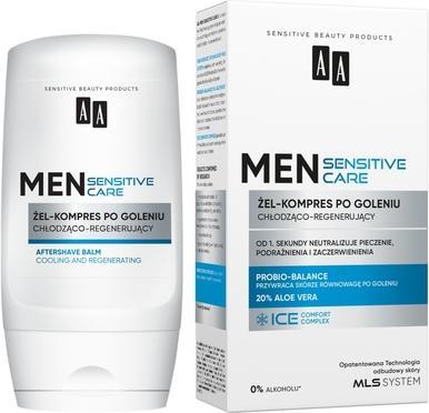 Oceanic AA Men Sensitive Care żel-kompres po goleniu chłodząco-regenerujący 100ml (Gel, 100 ml)