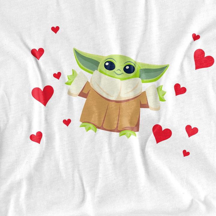 Immagine prodotto Star Wars You Make My Heart Maglietta Grogu Adulto Unisex (L)