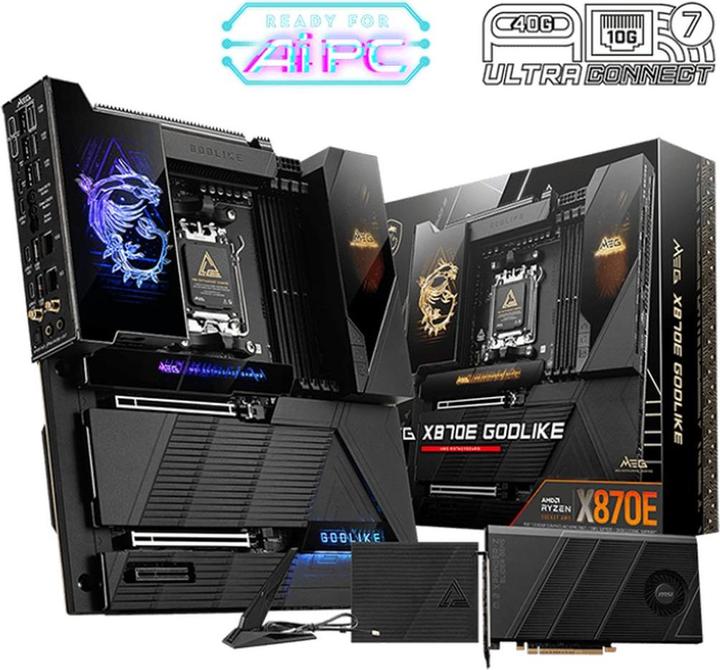 Immagine prodotto MSI MEG X870E GODLIKE (AM5, AMD X870E, E-ATX)