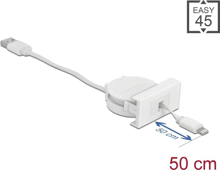 Actual product image Delock USB A - USB A (0.50 m, USB 2.0)
