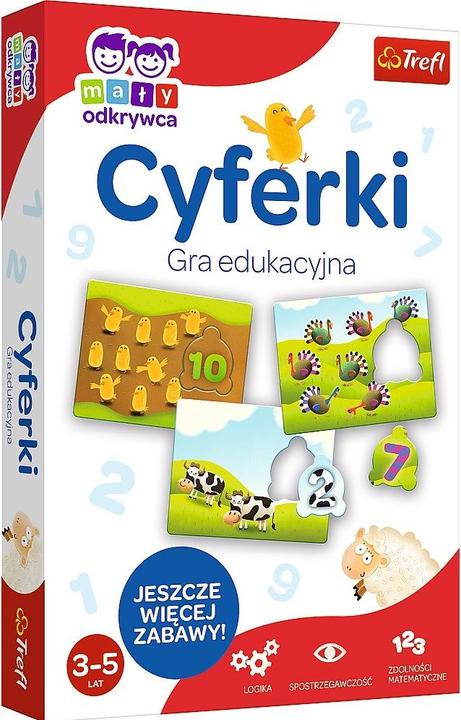 Actual product image Trefl Game Numbers Little Explorer