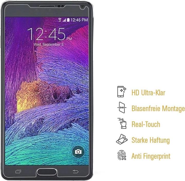 Produktbild Protectorking 3x Displayschutz HD Klar (3 Stück, Samsung Galaxy Note 4)