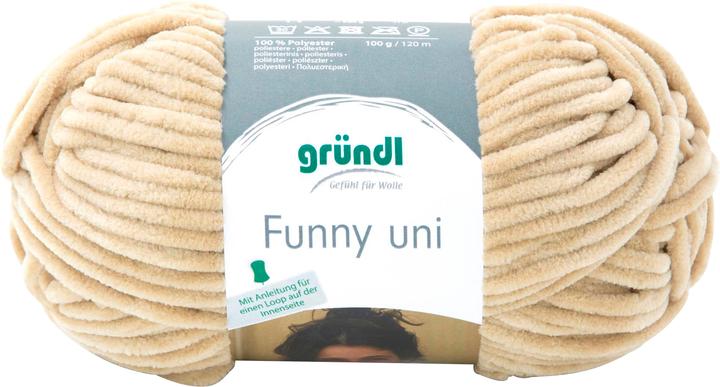 Image du produit Gründl Laine Funny Uni, 100g, environ 120m (120 m)