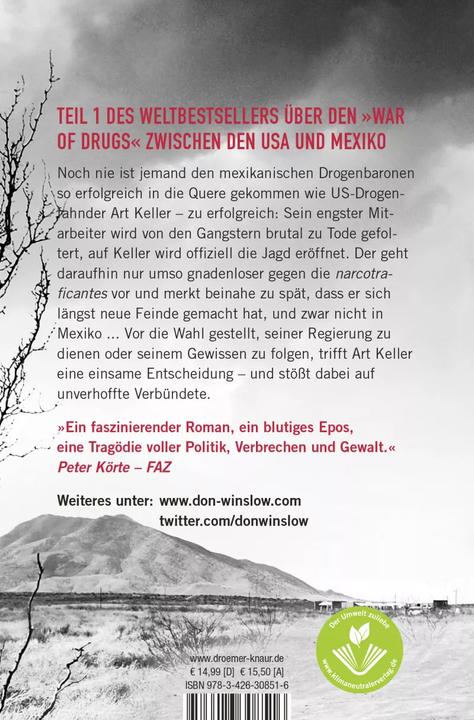 Actual product image Tage der Toten (German, Don Winslow, 2021)