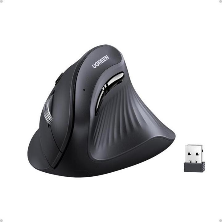 Ugreen Mouse Wireless 2.4 GHz & Bluetooth MU008 Black 25444 (Kabellos)