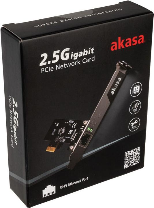 Produktbild Akasa PCIe Netzwerkkarte, 2,5GB (Ethernet)
