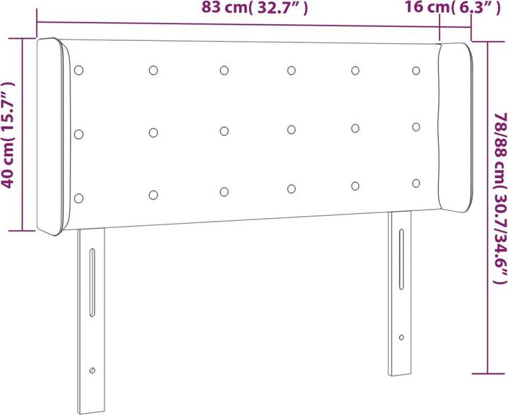 Produktbild VidaXL Farlie (103 x 16 x 128 cm)