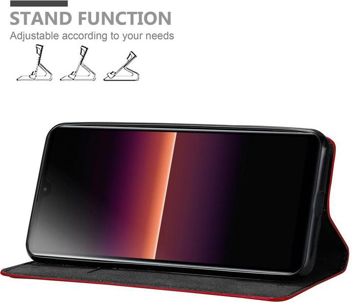 Actual product image Cadorabo Book Invisible Magnet Cover (Sony Xperia L4)