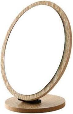 Actual product image Ecarla Wooden Standing Cosmetic Mirror
