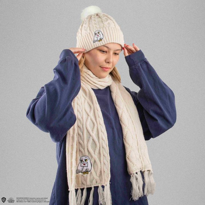 Immagine prodotto Cinereplicas Harry Potter: set di cappello e sciarpa di Edvige