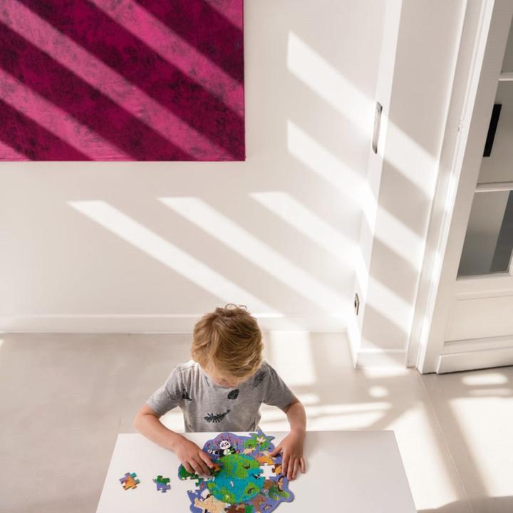 Produktbild Scratch Mini Shape Puzzle Welt (50 Teile)