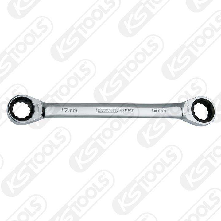 Produktbild BRW Doppel-Ratschenringschlüssel (10 mm, 11 mm)