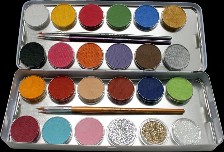 Produktbild Eulenspiegel Schminkpalette 24-er