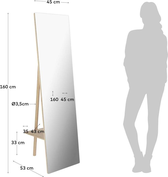 Actual product image Kave Home Keisy (53 x 45 cm)
