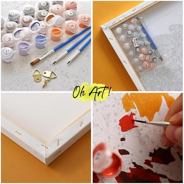 Produktbild Oh Art! Malen nach Zahlen Mädchen im Hemd