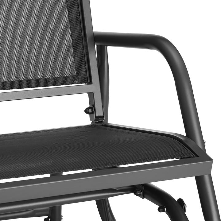 Actual product image tectake Garden swing bench Greta