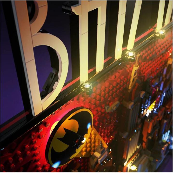 Actual product image Light my bricks LMB 2.0 LED light set for LEGO 76271 Batman: The Gotham City animated series