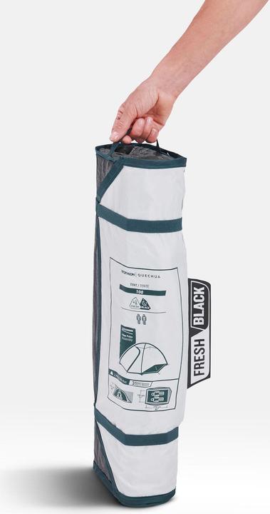 Immagine prodotto Quechua MH100 FRESH & BLACK (Tenda a cupola, 3 kg, 2 persone)