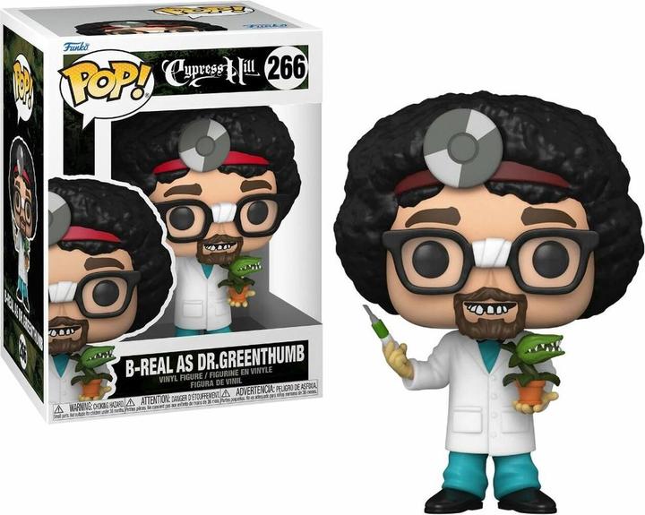 Immagine prodotto Funko Pop! Rocks : Cypress Hill B Real (Dr Greenthumb)