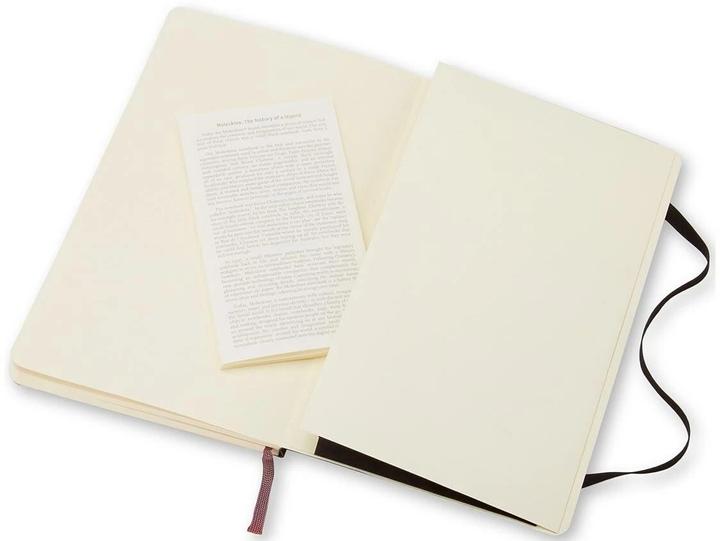 Actual product image Moleskine Classic Soft Large (A5, Lined, Soft cover)