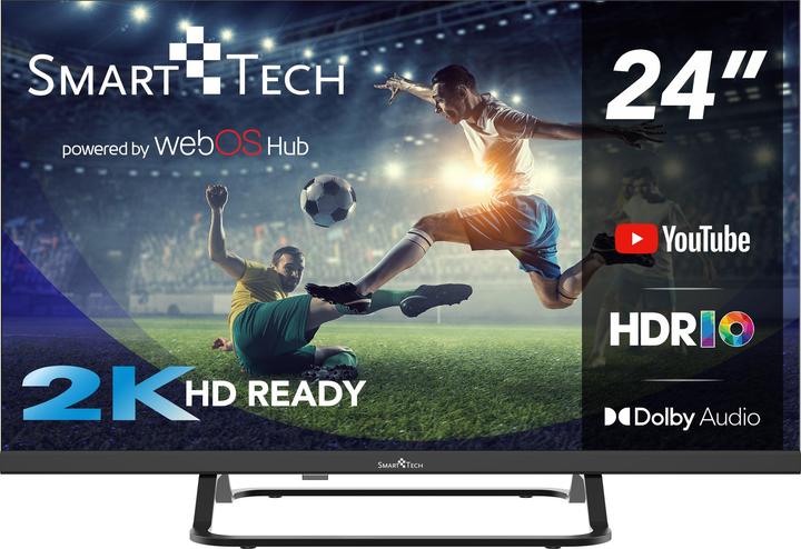 Image du produit Smart Tech SMART-TECH TV LED 24' HD ohne Rahmen (24", LED, HD ready)