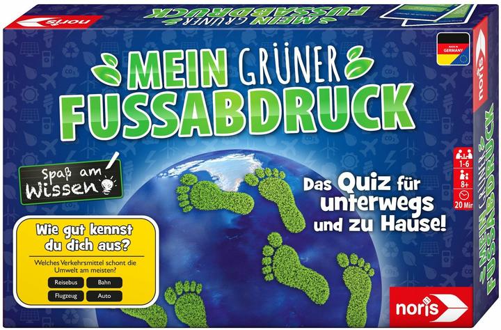 Actual product image Noris My green footprint (German)