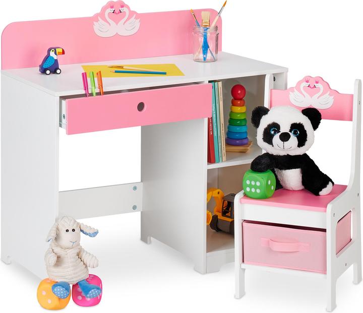 Produktbild Relaxdays Kinderschreibtisch (80 x 40 x 79.5 cm)