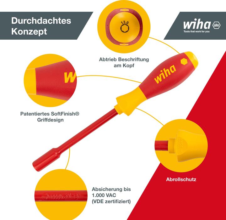 Produktbild Wiha SoftFinish (Aussensechskant)