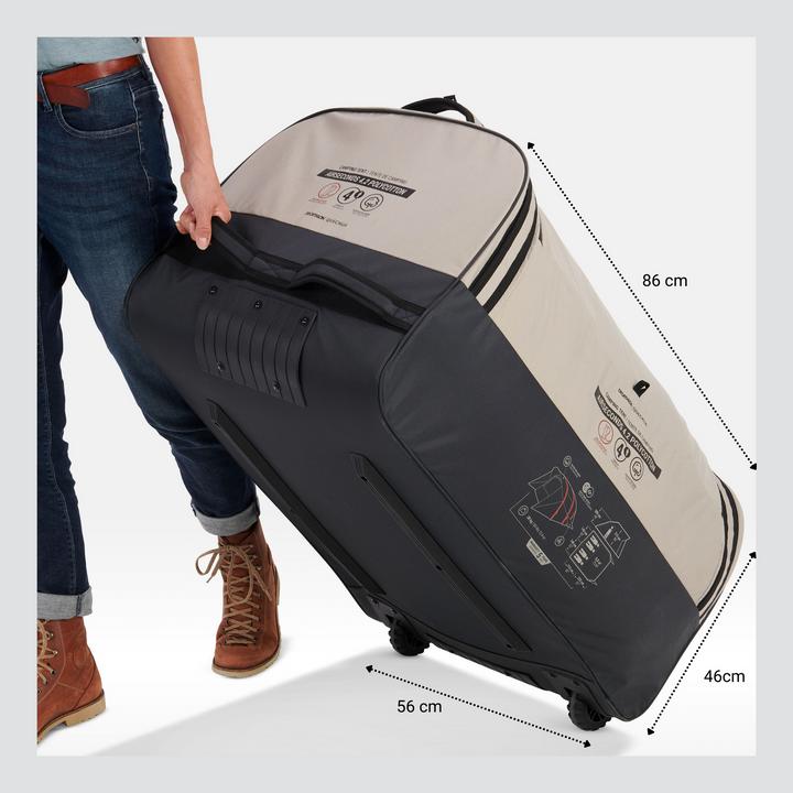 Immagine prodotto Quechua AirSeconds 4.2 Polycoton (Tenda a tunnel, 37.25 kg, 4 persone)