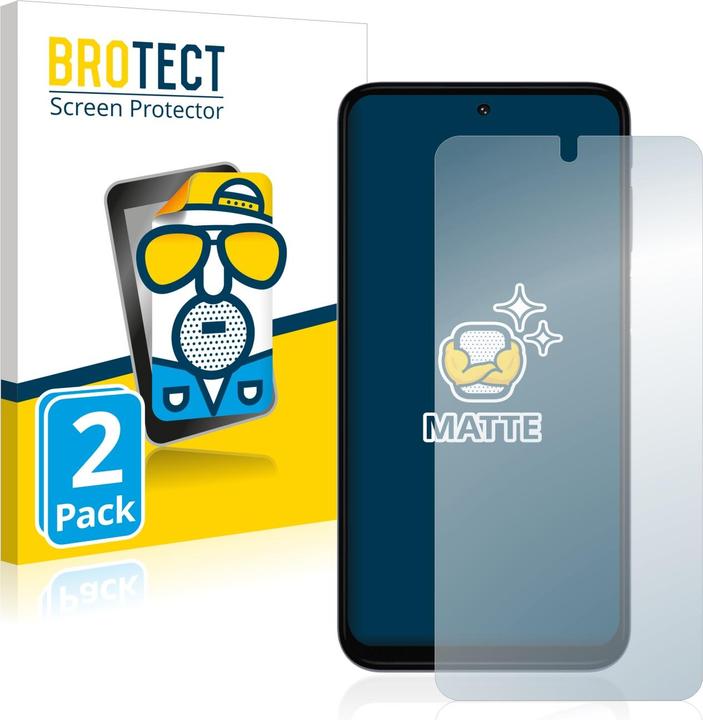 Image du produit BROTECT Film de protection antireflet Protection d'écran mat (2 pièce(s), Motorola Moto G31)