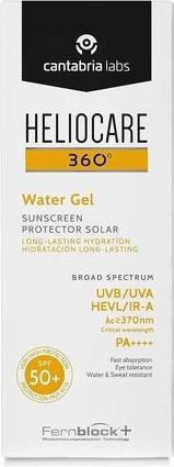 Image du produit Heliocare Gel à l'eau 360 (Crème solaire visage, SPF 50, 50 ml)