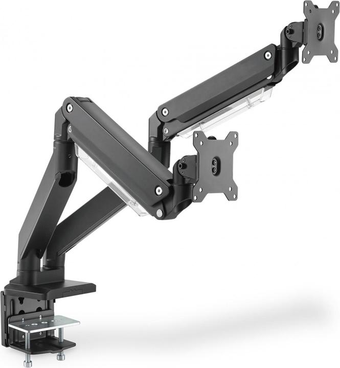Image du produit Digitus Assmann Electronic Dual Gas Spring Moniteur Support de table 2x 35 pouces 2x15kg max noir (Tables, 35")