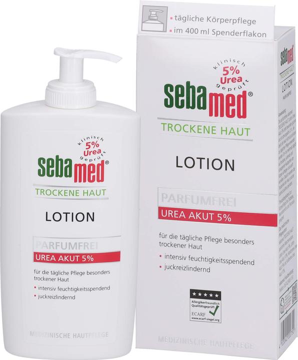 Produktbild Sebamed Trockene Haut Parfumfrei Lotion Urea 10%, 400 ml Lotion (Körperlotion, 400 ml)