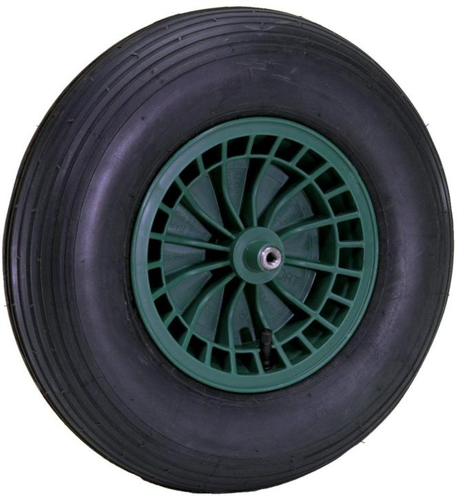 Immagine prodotto FORT Ruota pneumatica di ricambio per -trolley PP-verde, cuscinetto a rullini