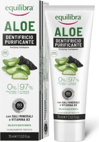 Image du produit Equilibra Carbo Gel Charcoal Toothpaste Pâte à dents à base de carbone activé 75Ml (75 ml)