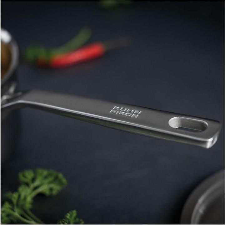 Produktbild Kuhn Rikon Stielkasserolle (16 cm, Stielkasserolle, Edelstahl, Aluminium)