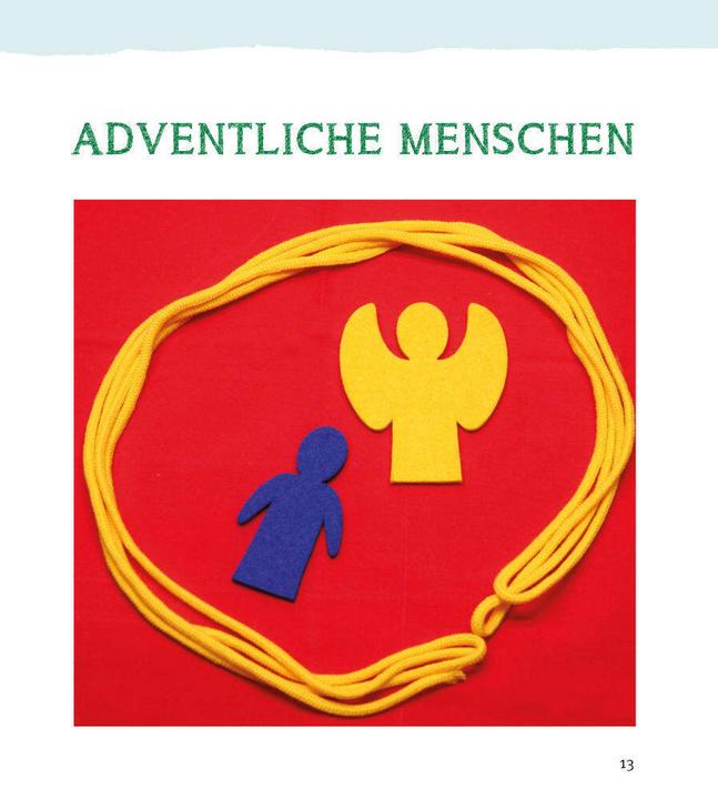 Actual product image Designing Advent and Christmas with Laying Materials