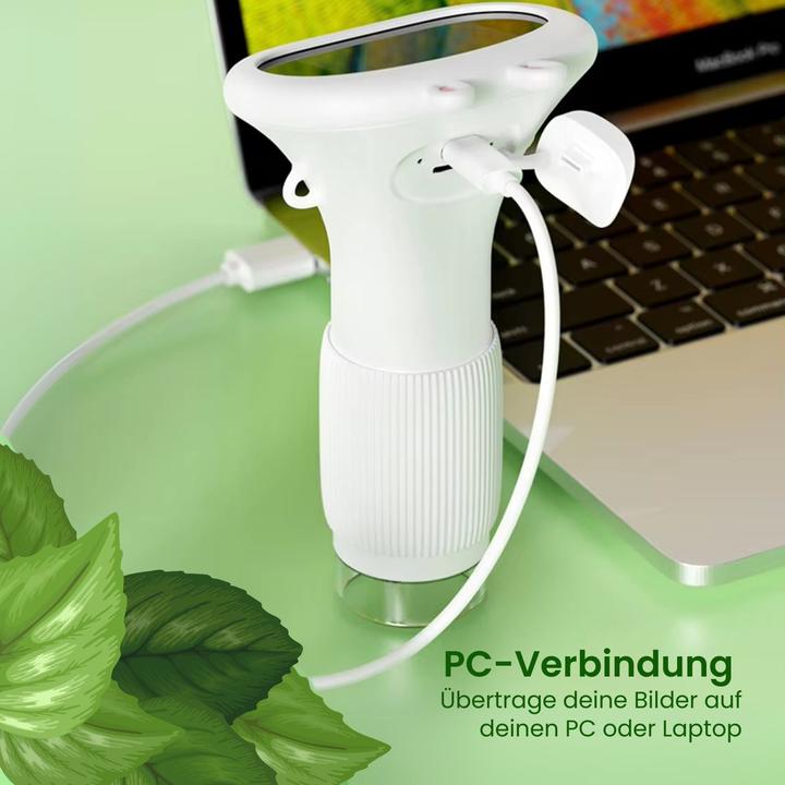 Immagine prodotto Hermex Microscopio portatile per bambini Mini microscopio manuale Microscopio portatile