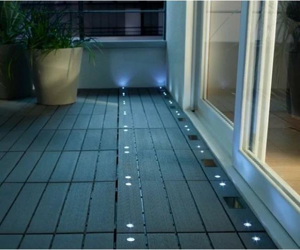 Produktbild SPC WPC Klickfliese mit LED