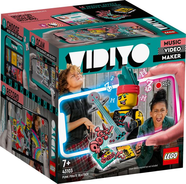 Actual product image LEGO Punk Pirate BeatBox (43103, LEGO Vidiyo)