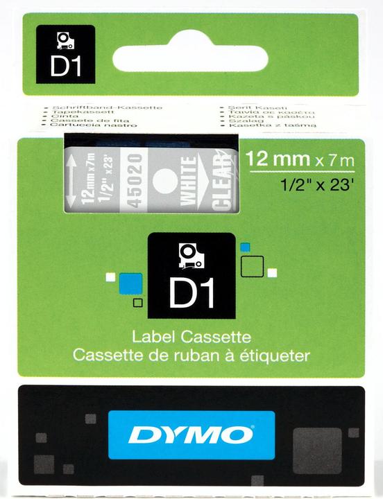 Produktbild Dymo S0720600 Standardband (1.20 cm, Transparent)