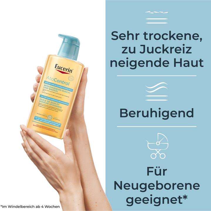 Produktbild Eucerin AtoControl Beruhigendes Dusch- und Badeöl (400 ml)